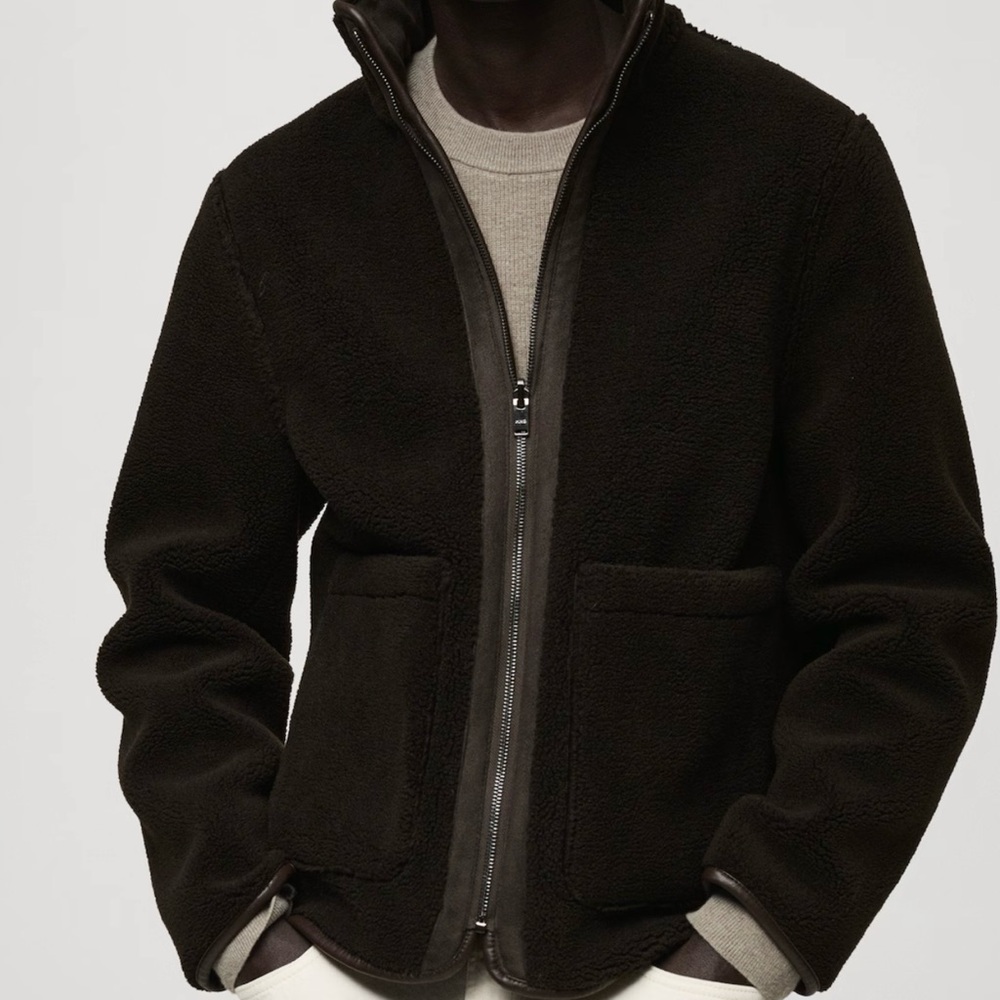Mango REVERSIBLE SHEEPSKIN JACKET - Picture 7 of 12
